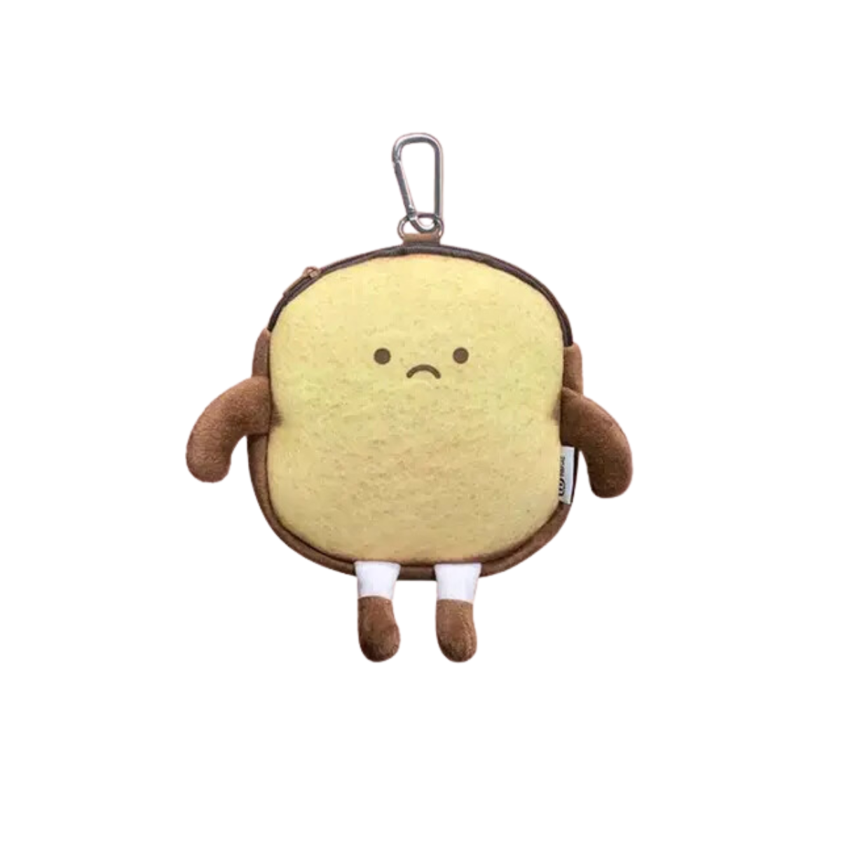 Yummy Toast Bread Coin Purse & Keychain Clip – Your Slice of Kawaii Convenience!