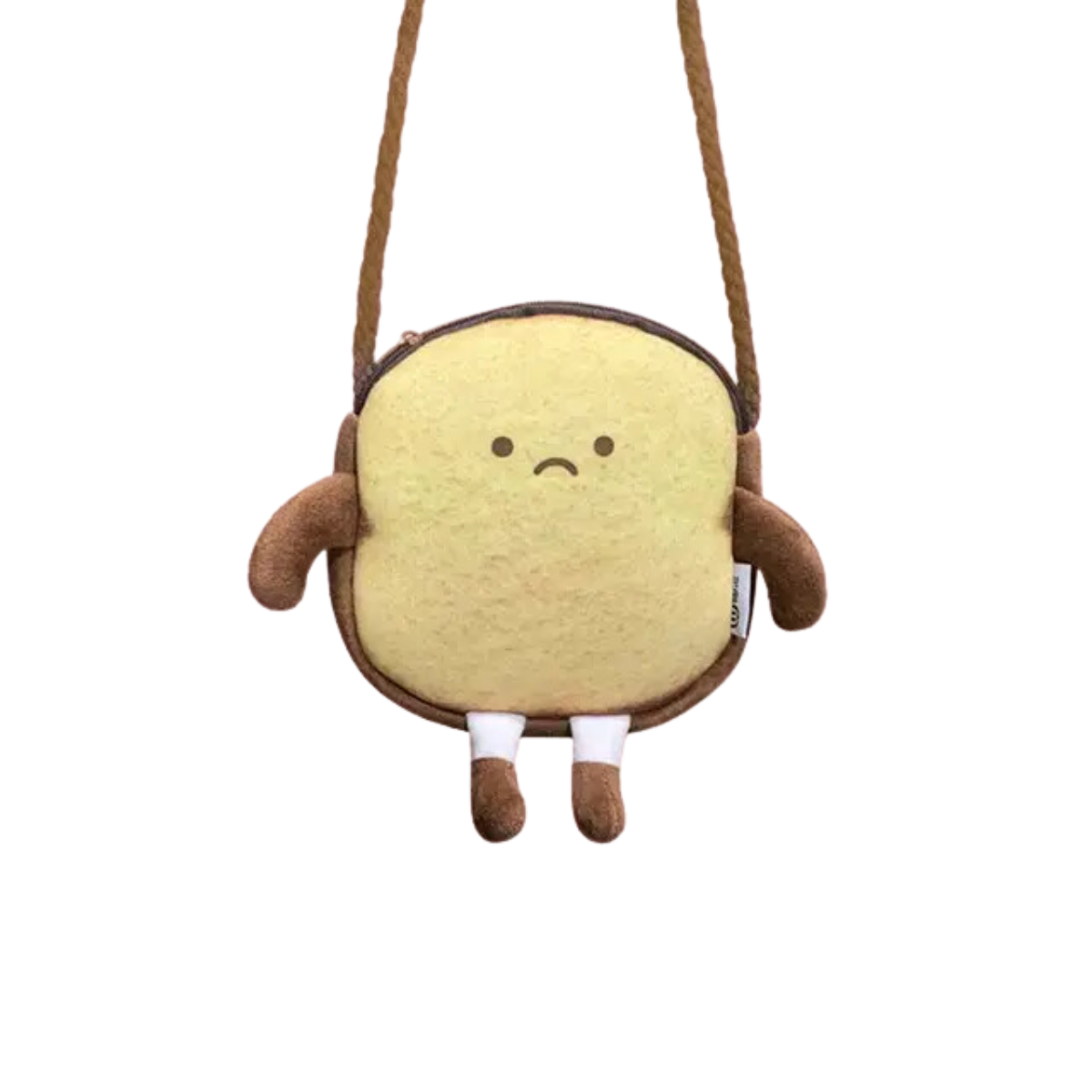 Yummy Toast Bread Coin Purse & Keychain Clip – Your Slice of Kawaii Convenience!