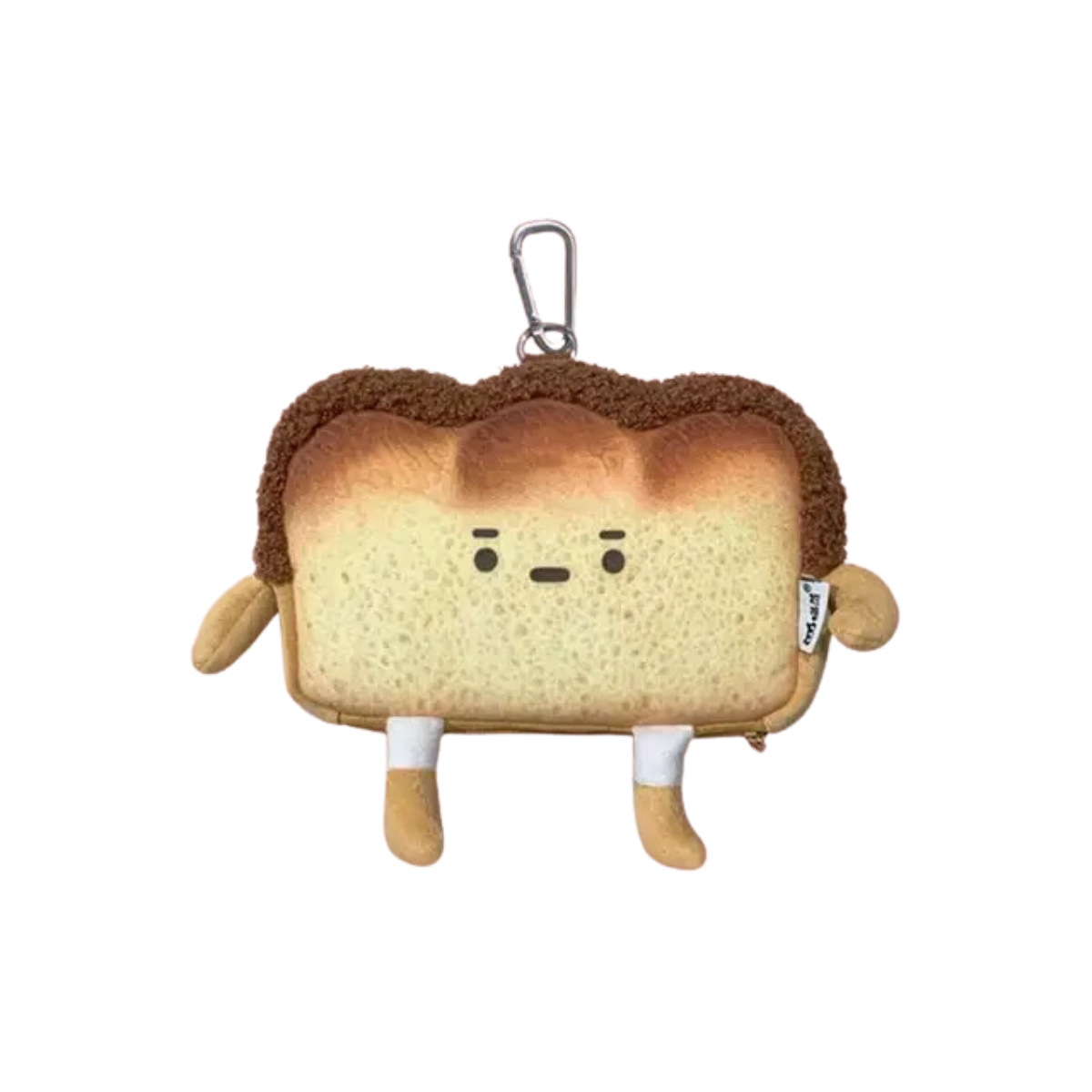 Yummy Toast Bread Coin Purse & Keychain Clip – Your Slice of Kawaii Convenience!