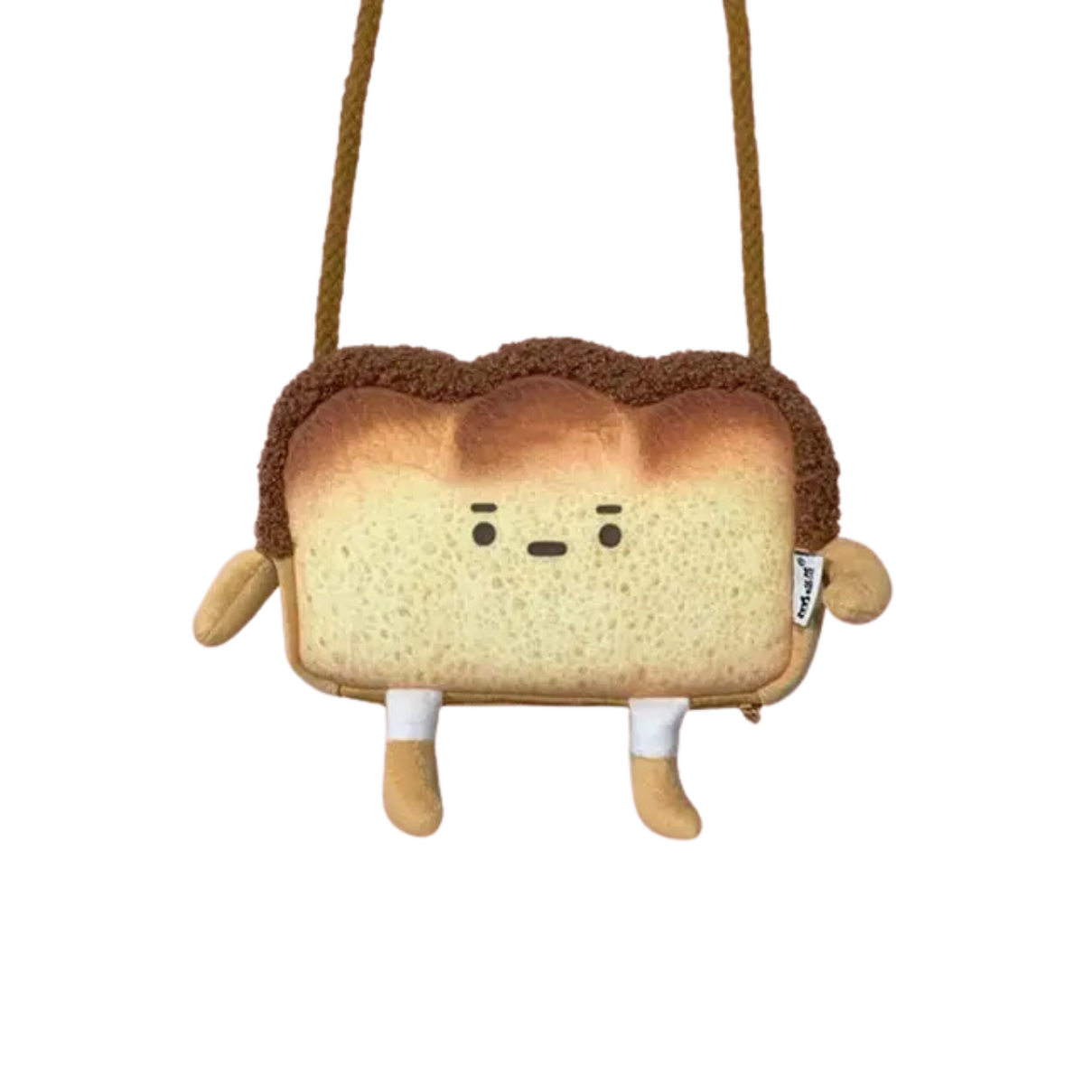 Yummy Toast Bread Coin Purse & Keychain Clip – Your Slice of Kawaii Convenience!