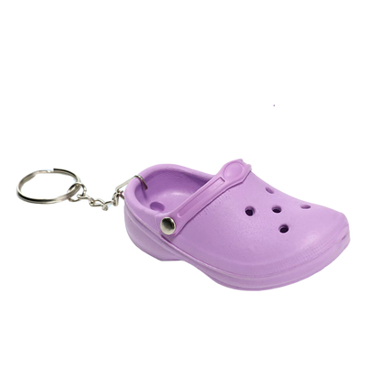 Y2K Nostalgia Mini Crocs Keychains - Pop of Color for Your Keys!