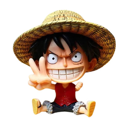 One Piece Anime Character Figurine Car Accessory