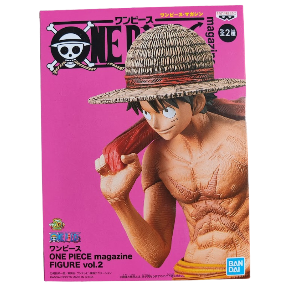 One Piece Magazine Figurine Vol. 2 – Monkey D. Luffy (Color Ver.) 🏴‍☠️🔥