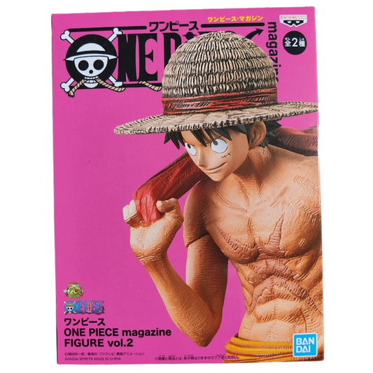 One Piece Magazine Figurine Vol. 2 – Monkey D. Luffy (Color Ver.) 🏴‍☠️🔥