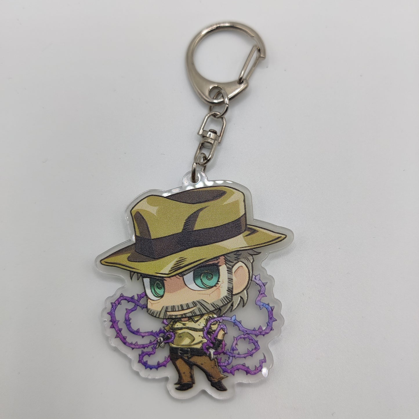 🔑 JOJO's Bizarre Adventure Keychain Collection - Iconic Characters, Unmatched Style! 🌟