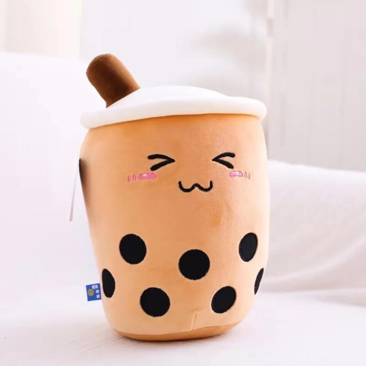 Boba Bubble Tea Bliss Pillow – 24cm of Cuddly, Cheery Comfort!