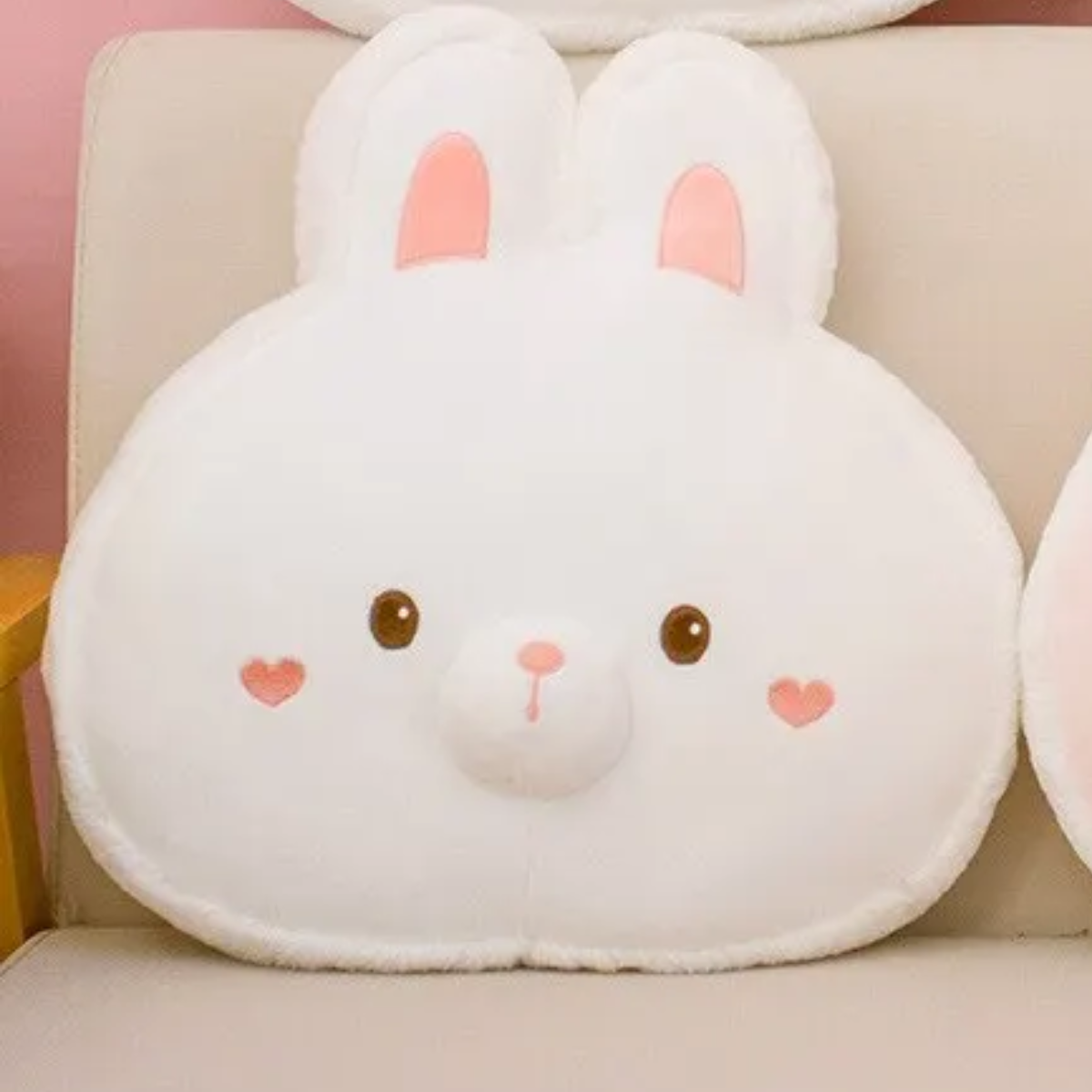 Huggable Companions: Cute Animal Head Plush Pillows