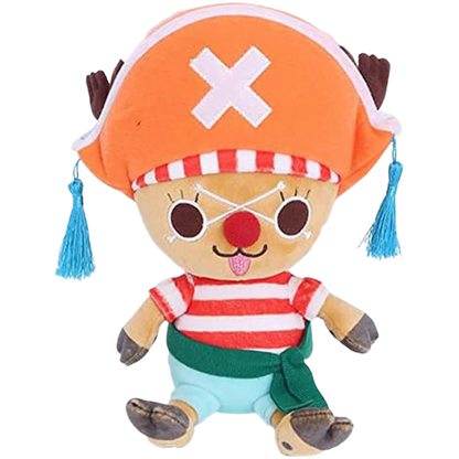 One Piece Chopper & Luffy Pillow Plush Collection - Character Pillows