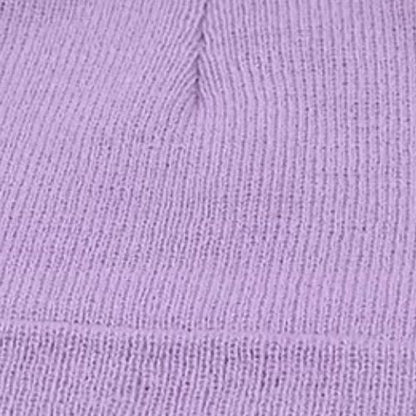 Ditto-Inspired Lavender Beanie - Cute and Cozy Fan Accessory