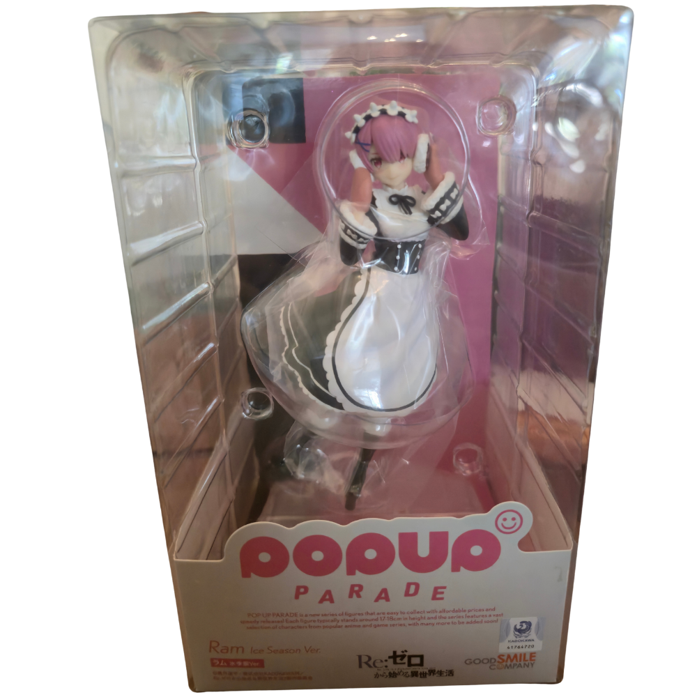 🌸 Re:ZERO POP UP PARADE Ram & Rem Ice Season Figurines ❄️✨