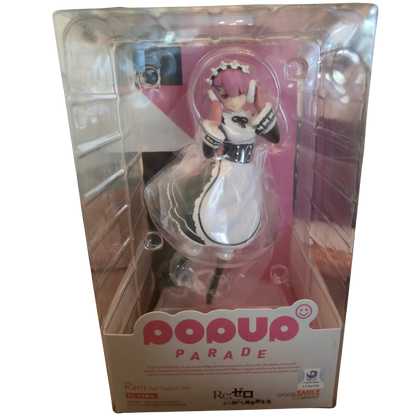 🌸 Re:ZERO POP UP PARADE Ram & Rem Ice Season Figurines ❄️✨