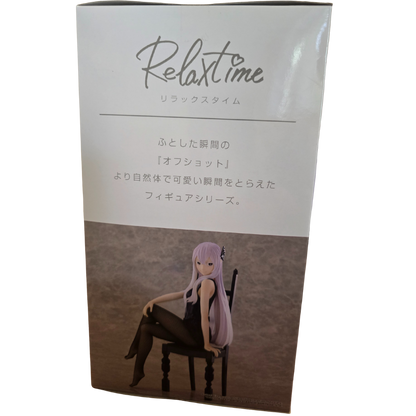 🌙 Re:ZERO – Emilia “Relax Time” Another Color Version Figurine