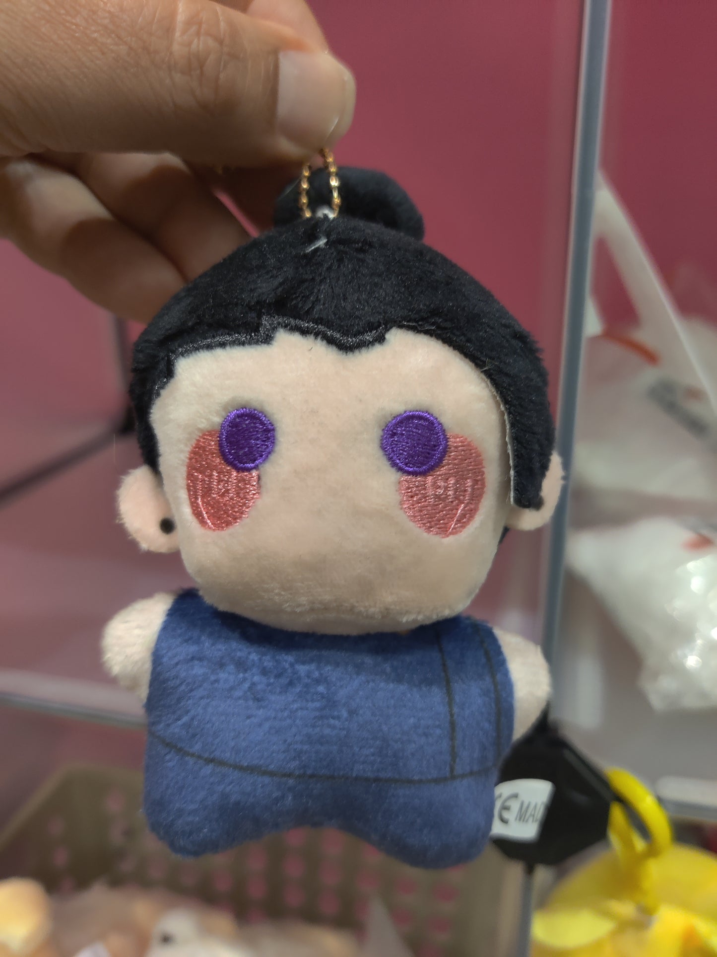 Jujutsu Kaisen Plush Keychains - Geto & Gojo and Kento Nanami in Miniature