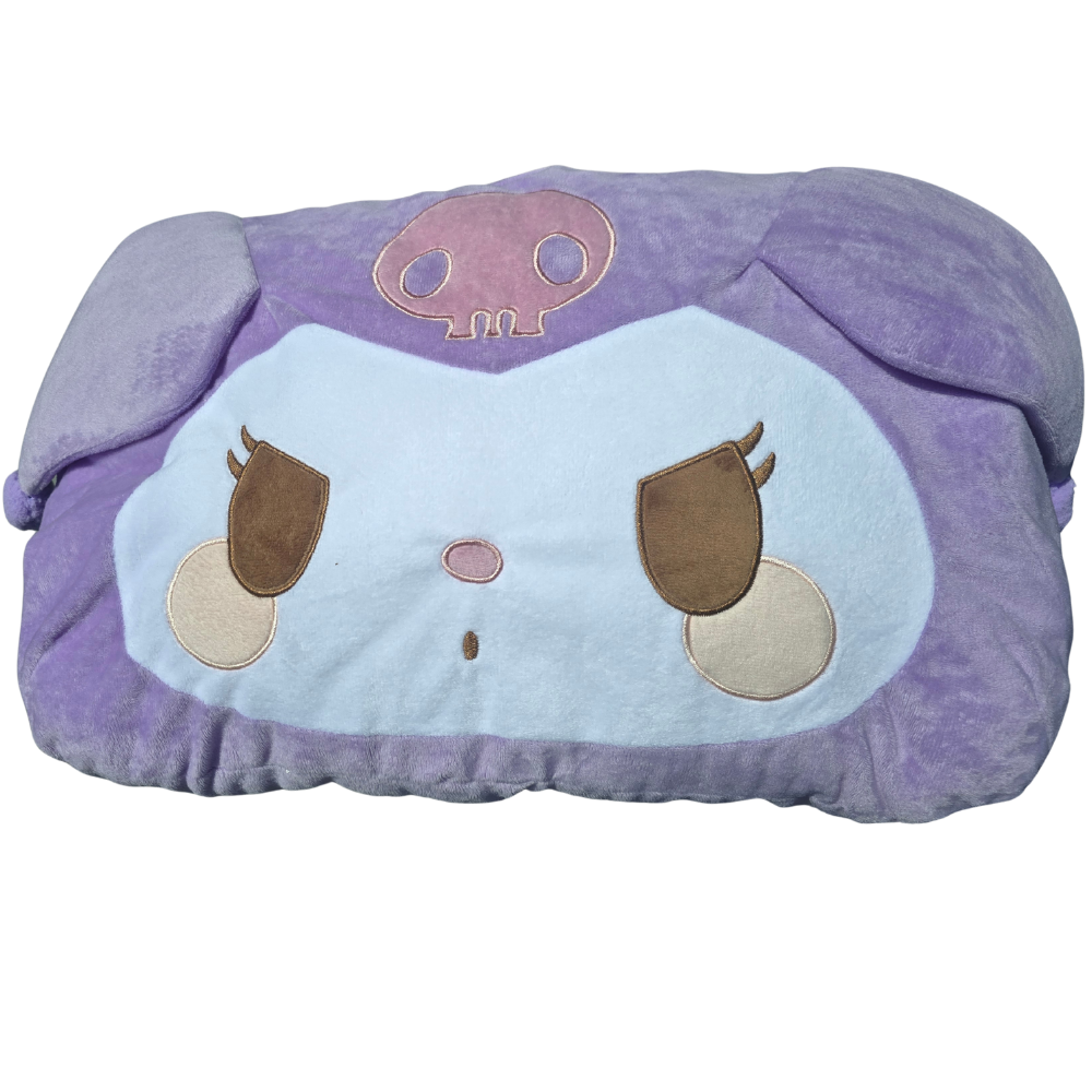 Sanrio Kuromi Plush Pillow – Ultra Soft & Adorable!🧸