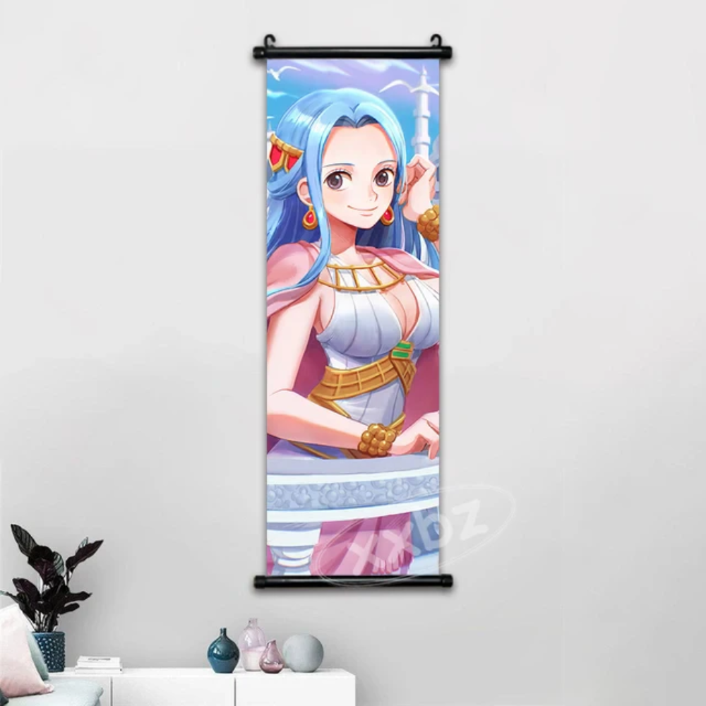 One Piece Hot Blooded Canvas Wall Scroll: Transform Your Space into a Pirate's Paradise