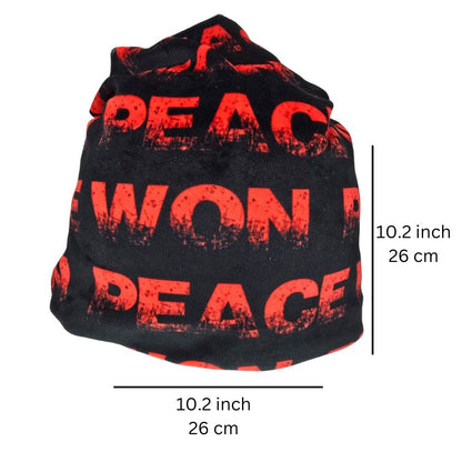 🧢 "Peace Won" Signature Beanie – Cozy, Cool, and Unisex! 🧢