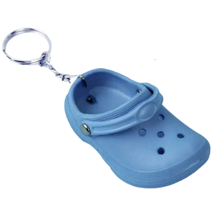 Y2K Nostalgia Mini Crocs Keychains - Pop of Color for Your Keys!