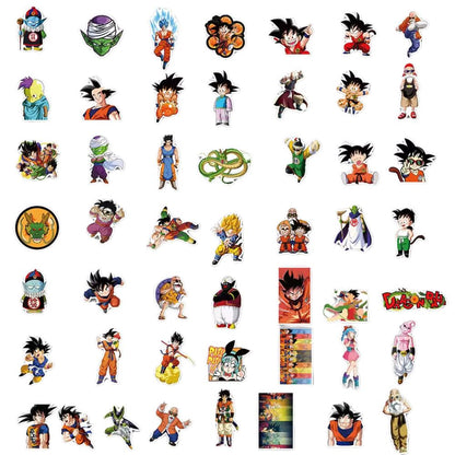 🐉✨ Dragon Ball Stickers – Unleash the Saiyan Style! ✨🐉