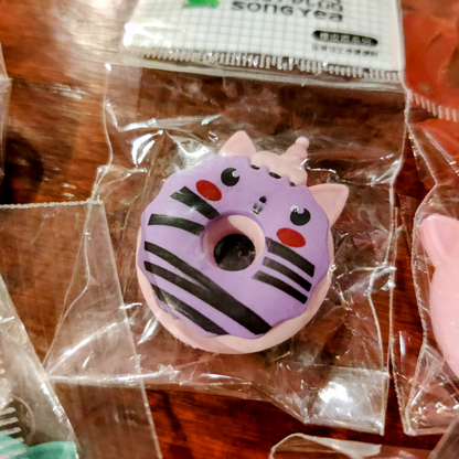 Magical Mistake Removers: Unicorn Donut Erasers!