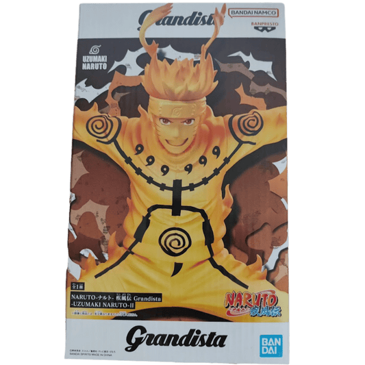 🔥 Naruto Shippuden – Uzumaki Naruto Grandista Figure 🍃