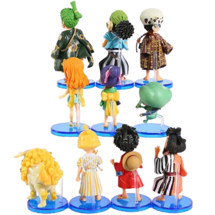 One Piece PVC Action Figures – Wano Edition! 🏴‍☠️