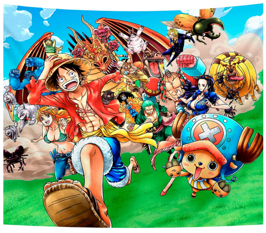 One Piece Anime Wall Tapestry