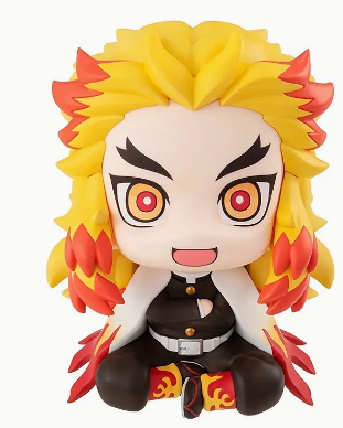 Anime Demon Slayer Cute Big Head Sitting Figurine